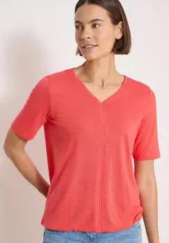 Cecil Tunika T-Shirt coral