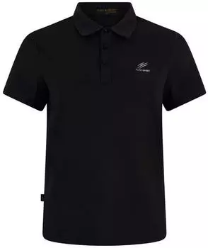 Plein Sport Scratch Polo Shirt schwarz