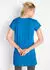 bonprix Long shirt aus Baumwolle azurblau