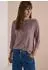 Cecil 3/4-Arm-Shirt im soften Baumwoll-Mix (B325873) light grey melange