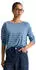 Marc O'Polo Loose Knit Jersey Langarmshirt Relaxed Fit Gestreift (44442705) medium blue