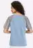 Heine Spitzenshirt mit Rundhals eisblau