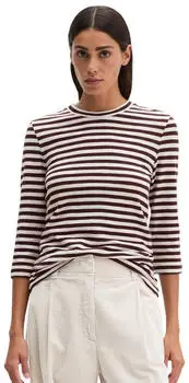 Marc O'Polo T-Shirt in weichem Slub-Jersey (19991708) dark red