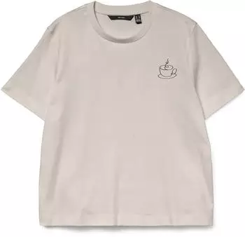 Vero Moda VMSara Mette SS Top Box JRS Noos (10311633) pumice stone