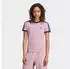 Adidas 3-Streifen T-Shirt Schmal Geschnitten (KS4776) magic mauve/night indigo