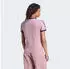 Adidas 3-Streifen T-Shirt Schmal Geschnitten (KS4776) magic mauve/night indigo