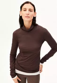 armedangels GRAZILIANAA SOFT LANGARMSHIRT | 100% Bio-Baumwolle - braun ( ) (30007773-3637)