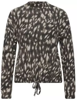 Street One Langarm Shirt mit Turtle Neck und Muster (A32607030001)