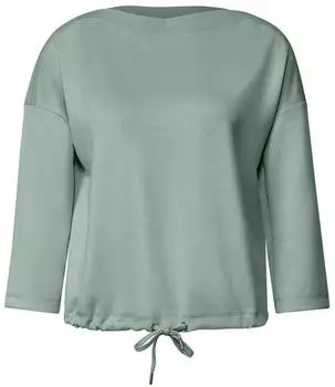 Street One 3/4-Arm Shirt mit Boat Neck und Tunnelzug (A32605218100)