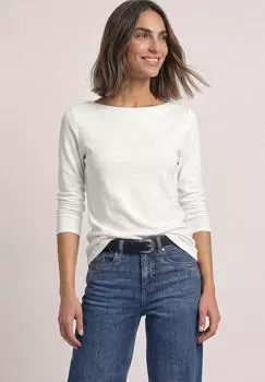 Street One Basic Shirt mit U-Boot-Ausschnitt (A32604810108)