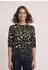 Street One Langarm Shirt mit Rundhals und Rehmuster (A32608330001)