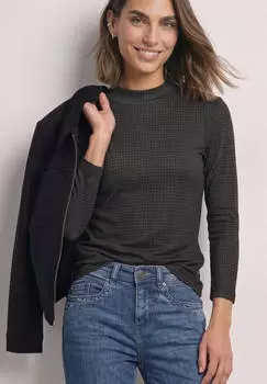 Street One 3/4-Arm Shirt mit Turtle Neck und Print (A32607427874)