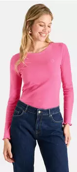 Lieblingsst&uuml;ck TaraL Langarmshirt mit Baumwoll-Anteil (81771846) lovely pink