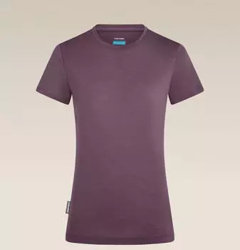 Icebreaker Merino 125 Cool-Lite&trade; Sphere III SS Scoop Tee / Alta Damen T-Shirt (0A57FA) grau