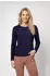 Monari Sweatshirt Schmuck Schrift Regular Fit (65667313) dunkelblau