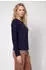 Monari Sweatshirt Schmuck Schrift Regular Fit (65667313) dunkelblau