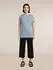 Icebreaker Merino 150 Tech Lite SS Tee Sparkling Stars Kurzarmshirt (0A576M) flint blue