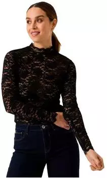 Garcia Jeans Z0075 Langarm-T-Shirt (143250649) schwarz