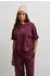 Pegador Bracy Heavy Oversized Tee Washed weinrot/weiß