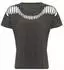 Cipo & Baxx T-Shirt mit Frontprint (25692921) anthrazit
