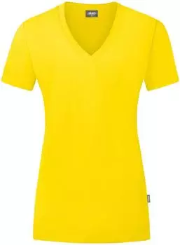 Jako Organic T-Shirt kurzarm citro (Damen) (C6120-300)