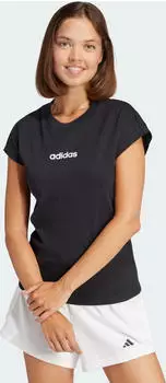 adidas Essentials Linear Cotton T-Shirt kurzarm (Damen)