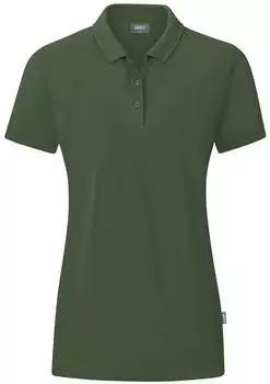 Jako Organic Poloshirt kurzarm oliv (Damen) (C6320-240)
