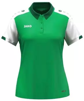 Jako Dynamic Poloshirt kurzarm green/white/dark green (Damen) (6370D-204)