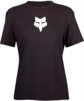 Fox Girls T-Shirt Fox Head XS Schwarz