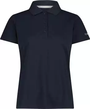 CMP Einfarbiges Pique Poloshirt kurzarm b. blue/ghiaccio (Damen) (3T59676-36NV)