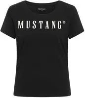 Mustang T-Shirt Alma 1013933 Schwarz Regular Fit Female