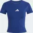 adidas Essentials 3-Streifen Slim Baby T-Shirt kurzarm dark blue/white (Damen) (JE1240)