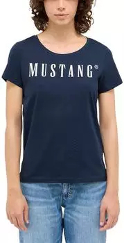 Mustang Alma mit Print T-Shirt kurzarm (Damen)