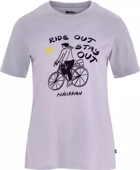 Fj&auml;llr&auml;ven Hoja Iv&auml;g T-Shirt kurzarm lavender mist (Damen) (F14600279-452)