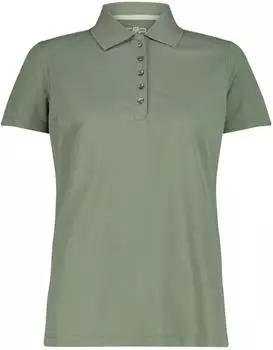 CMP Einfarbiges Pique Poloshirt kurzarm avocado (Damen) (3T59676-F805)