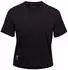 Mammut Massone Cropped Patch T-Shirt kurzarm schwarz (Damen) (1017-05180-0001)