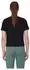 Mammut Massone Cropped Patch T-Shirt kurzarm schwarz (Damen) (1017-05180-0001)