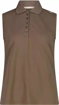 CMP &Auml;rmelloses Poloshirt &auml;rmellos toffee (Damen) (3T59776-Q957)