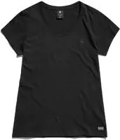 G-Star Raw T-Shirt Eyben D24533-4107 Schwarz Slim Fit Damen