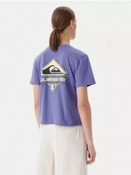 Quiksilver Standard T-Shirt kurzarm dusted peri (Damen) (EQWZT03181-pmg0)