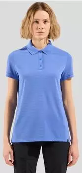 Odlo Ascent Natural Poloshirt kurzarm persian jewel (Damen) (554211-20594)