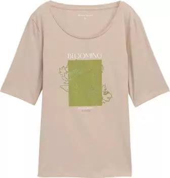 Tom Tailor Print T-Shirt kurzarm (Damen)
