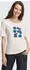 Tom Tailor Print T-Shirt kurzarm soft clear white (Damen) (1047062-10320)