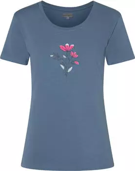 Bergzeit Basics Bergzeit T-Shirt kurzarm blau (Damen) (1D53116BZ-L802)