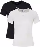 Tommy Jeans T-Shirt-Set DW0DW21430 Bunt Slim Fit Female