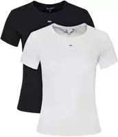 Tommy Jeans T-Shirt-Set DW0DW21430 Bunt Slim Fit Female