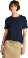 Tommy Hilfiger T-Shirt WW0WW45522 Dunkelblau Regular Fit Female
