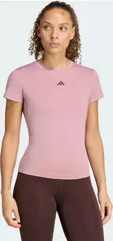 adidas 3-Streifen Studio Baby T-Shirt kurzarm magic mauve (Damen) (LE1730)