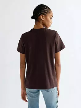 Wrangler Round T-Shirt kurzarm chocolate torte (Damen) (112386792)