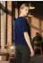 Street One Studio Kuscheliges Basic T-Shirt kurzarm zenith blue (Damen) (F32430617159)